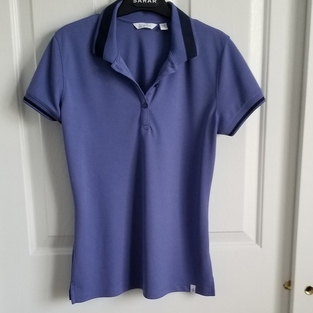 Lady Hagen Collared V-Neck Polo Golf Shirt